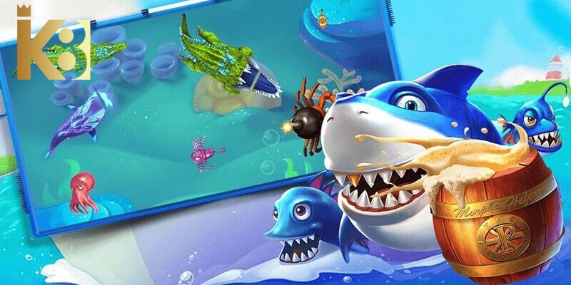 Game chơi đơn giản chỉ cần ngắm tiêu diệt cá