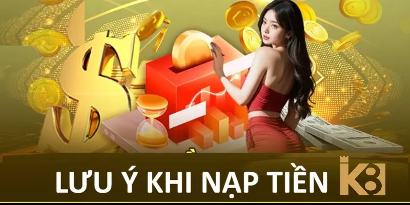 Thông tin khi nạp tiền cần phải chính xác tuyệt đối