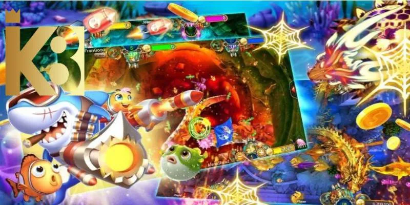 Đồ họa của sảnh game thiết kế vô cùng bắt mắt